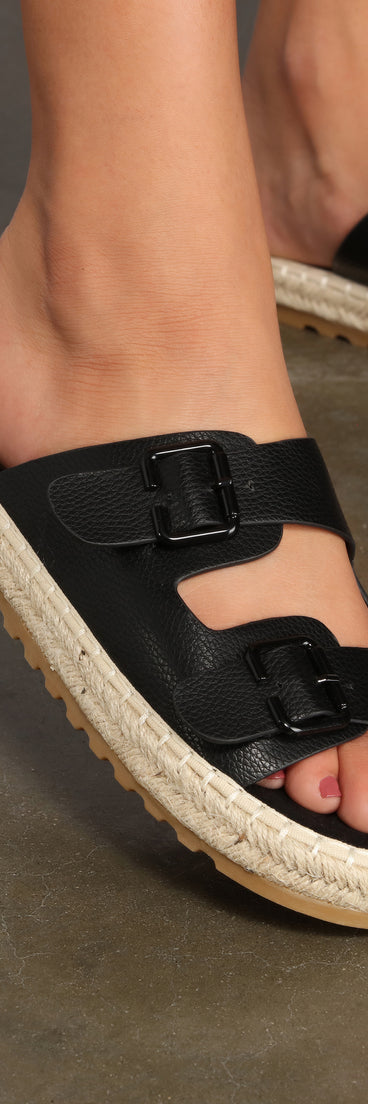 Everyday Essential Espadrille Sandals is a trendy pick to create 2023 concert outfits, festival dresses, outfits for raves, or to complete your best party outfits or clubwear!