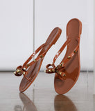 On The Edge Bow Studded Jelly Sandals are chic ladies' shoes to complete your best 2023 outfits. They come in a variety of trendy women's shoe styles like platforms and dressy low-heels, & are available in wide widths for better comfort.