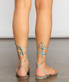 Sassy Vibes Lace-Up Sandals are chic ladies' shoes to complete your best 2023 outfits. They come in a variety of trendy women's shoe styles like platforms and dressy low-heels, & are available in wide widths for better comfort.