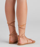 Glam Radar Lace-Up Flat Sandals are chic ladies' shoes to complete your best 2023 outfits. They come in a variety of trendy women's shoe styles like platforms and dressy low-heels, & are available in wide widths for better comfort.
