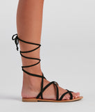 Miss Lace-Up Flat Sandals are chic ladies' shoes to complete your best 2023 outfits. They come in a variety of trendy women's shoe styles like platforms and dressy low-heels, & are available in wide widths for better comfort.