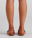 Minimalistic Chic PU Woven Sandals is a trendy pick to create 2023 concert outfits, festival dresses, outfits for raves, or to complete your best party outfits or clubwear!