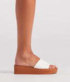 Coastal Babe Slip-On Wedge Sandals are chic ladies' shoes to complete your best 2023 outfits. They come in a variety of trendy women's shoe styles like platforms and dressy low-heels, & are available in wide widths for better comfort.