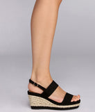 Sassy Sling Back Espadrilles