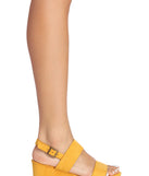 Summer Vibes Wedge Heels