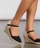 Walks On The Beach Espadrille Wedges are chic ladies' shoes to complete your best 2023 outfits. They come in a variety of trendy women's shoe styles like platforms and dressy low-heels, & are available in wide widths for better comfort.