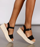 Essential Basic Strap Espadrille Heels are chic ladies' shoes to complete your best 2023 outfits. They come in a variety of trendy women's shoe styles like platforms and dressy low-heels, & are available in wide widths for better comfort.