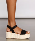 Essential Basic Strap Espadrille Heels are chic ladies' shoes to complete your best 2023 outfits. They come in a variety of trendy women's shoe styles like platforms and dressy low-heels, & are available in wide widths for better comfort.