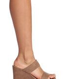 It Takes Two Band Wedge Heels