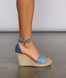Denim Diva Espadrille Wedges are chic ladies' shoes to complete your best 2023 outfits. They come in a variety of trendy women's shoe styles like platforms and dressy low-heels, & are available in wide widths for better comfort.