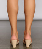 Places To Be Square Faux Nubuck Wedges are chic ladies' shoes to complete your best 2023 outfits. They come in a variety of trendy women's shoe styles like platforms and dressy low-heels, & are available in wide widths for better comfort.