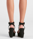 Edgy Links Wrap Platform Wedges are chic ladies' shoes to complete your best 2023 outfits. They come in a variety of trendy women's shoe styles like platforms and dressy low-heels, & are available in wide widths for better comfort.