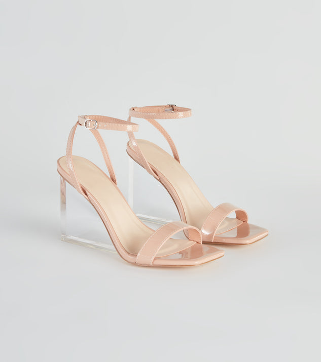 Future Is Clear Patent Lucite Wedges are chic ladies' shoes to complete your best 2023 outfits. They come in a variety of trendy women's shoe styles like platforms and dressy low-heels, & are available in wide widths for better comfort.