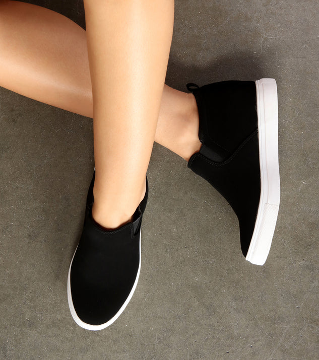 Go The Mile Wedge Sneakers are chic ladies' shoes to complete your best 2023 outfits. They come in a variety of trendy women's shoe styles like platforms and dressy low-heels, & are available in wide widths for better comfort.