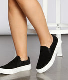 Keep It Casual Slip On Sneakers are chic ladies' shoes to complete your best 2023 outfits. They come in a variety of trendy women's shoe styles like platforms and dressy low-heels, & are available in wide widths for better comfort.