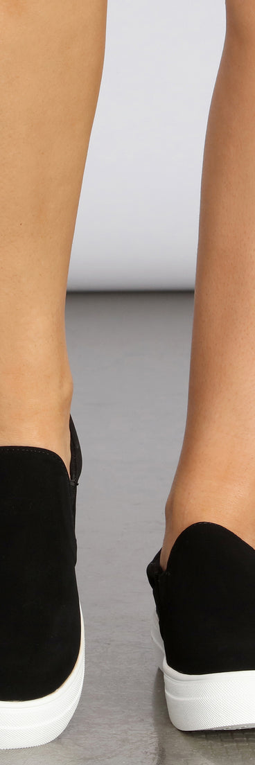 Keep It Casual Slip On Sneakers are chic ladies' shoes to complete your best 2023 outfits. They come in a variety of trendy women's shoe styles like platforms and dressy low-heels, & are available in wide widths for better comfort.