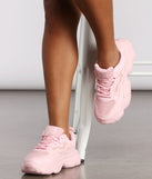 Pop of Color Chunky Sneakers are chic ladies' shoes to complete your best 2023 outfits. They come in a variety of trendy women's shoe styles like platforms and dressy low-heels, & are available in wide widths for better comfort.