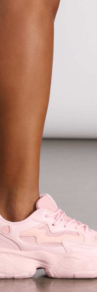 Pop of Color Chunky Sneakers are chic ladies' shoes to complete your best 2023 outfits. They come in a variety of trendy women's shoe styles like platforms and dressy low-heels, & are available in wide widths for better comfort.