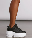 Extra High Textured Platform Chunky Sneakers are chic ladies' shoes to complete your best 2023 outfits. They come in a variety of trendy women's shoe styles like platforms and dressy low-heels, & are available in wide widths for better comfort.