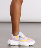 Pastel With Zipper Chunky Sneakers are chic ladies' shoes to complete your best 2023 outfits. They come in a variety of trendy women's shoe styles like platforms and dressy low-heels, & are available in wide widths for better comfort.