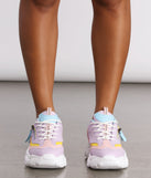 Pastel With Zipper Chunky Sneakers are chic ladies' shoes to complete your best 2023 outfits. They come in a variety of trendy women's shoe styles like platforms and dressy low-heels, & are available in wide widths for better comfort.