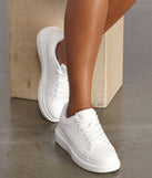 Basic Lace-Up Platform Sneakers are chic ladies' shoes to complete your best 2023 outfits. They come in a variety of trendy women's shoe styles like platforms and dressy low-heels, & are available in wide widths for better comfort.
