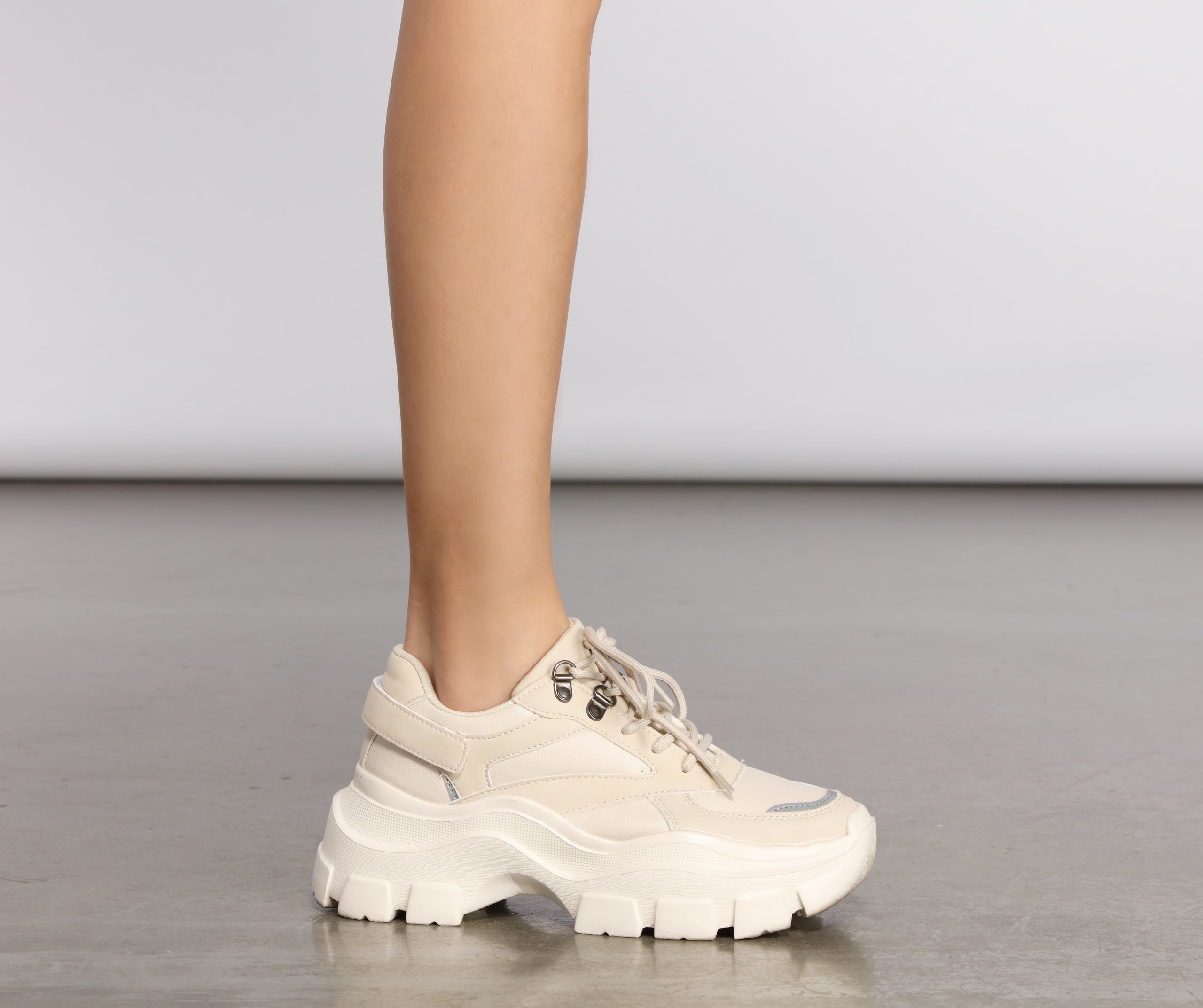 Get On My Level Chunky Sneakers | Windsor