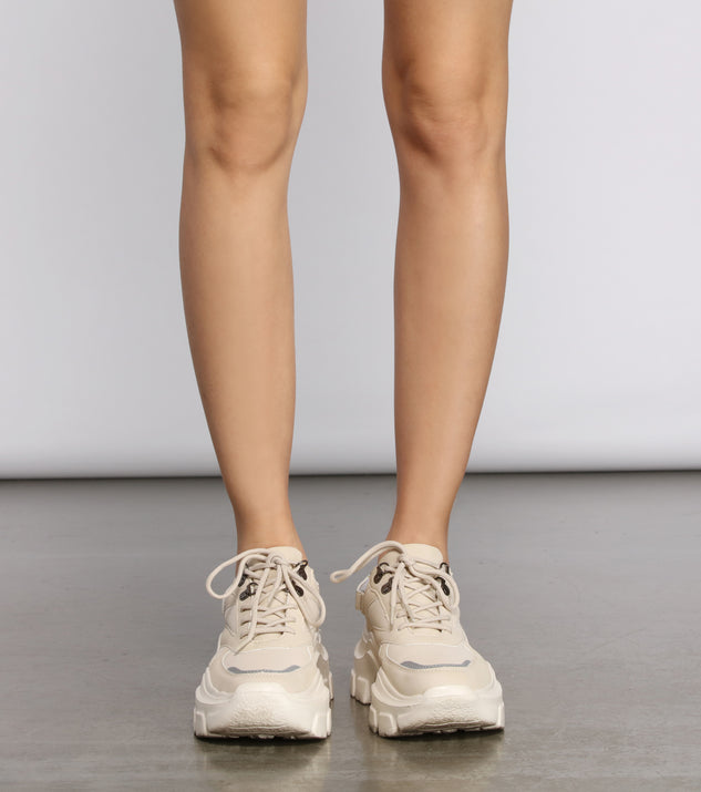 Get On My Level Chunky Sneakers | Windsor