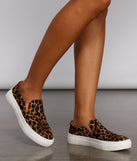 Feelin' Wild Leopard Print Sneakers are chic ladies' shoes to complete your best 2023 outfits. They come in a variety of trendy women's shoe styles like platforms and dressy low-heels, & are available in wide widths for better comfort.