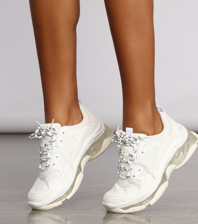 Clearly On Trend Chunky Sneakers are chic ladies' shoes to complete your best 2023 outfits. They come in a variety of trendy women's shoe styles like platforms and dressy low-heels, & are available in wide widths for better comfort.