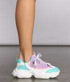 Level Up Colorful Chunky Sneakers are chic ladies' shoes to complete your best 2023 outfits. They come in a variety of trendy women's shoe styles like platforms and dressy low-heels, & are available in wide widths for better comfort.