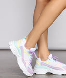 Keep It Trendy Pastel Chunky Sneakers are chic ladies' shoes to complete your best 2023 outfits. They come in a variety of trendy women's shoe styles like platforms and dressy low-heels, & are available in wide widths for better comfort.