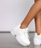On the Go Chunky Sneakers are chic ladies' shoes to complete your best 2023 outfits. They come in a variety of trendy women's shoe styles like platforms and dressy low-heels, & are available in wide widths for better comfort.