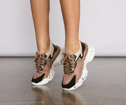 A Trendy Moment Chunky Sneakers are chic ladies' shoes to complete your best 2023 outfits. They come in a variety of trendy women's shoe styles like platforms and dressy low-heels, & are available in wide widths for better comfort.