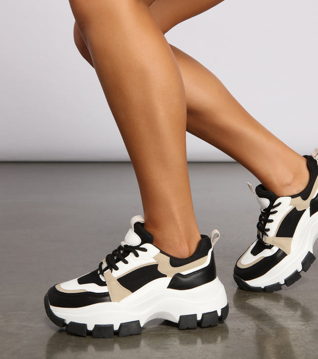 Taking Knit Easy Chunky Sneakers is a trendy pick to create 2023 concert outfits, festival dresses, outfits for raves, or to complete your best party outfits or clubwear!