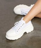 The Classic Lace-Up Chunky Sneakers are chic ladies' shoes to complete your best 2023 outfits. They come in a variety of trendy women's shoe styles like platforms and dressy low-heels, & are available in wide widths for better comfort.