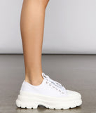 The Classic Lace-Up Chunky Sneakers are chic ladies' shoes to complete your best 2023 outfits. They come in a variety of trendy women's shoe styles like platforms and dressy low-heels, & are available in wide widths for better comfort.