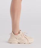 Off Duty Chunky Platform Sneakers is a trendy pick to create 2023 concert outfits, festival dresses, outfits for raves, or to complete your best party outfits or clubwear!