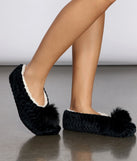 Pom Pom Sock Slipper