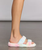On-Trend Fuzzy Banded Slippers are chic ladies' shoes to complete your best 2023 outfits. They come in a variety of trendy women's shoe styles like platforms and dressy low-heels, & are available in wide widths for better comfort.