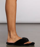 Basic Fuzzy Thong Strap Slippers are chic ladies' shoes to complete your best 2023 outfits. They come in a variety of trendy women's shoe styles like platforms and dressy low-heels, & are available in wide widths for better comfort.