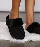 Chill Out and Fuzzy Faux Fur Slippers are chic ladies' shoes to complete your best 2023 outfits. They come in a variety of trendy women's shoe styles like platforms and dressy low-heels, & are available in wide widths for better comfort.