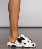 Get Spotted Faux Fur Slippers are chic ladies' shoes to complete your best 2023 outfits. They come in a variety of trendy women's shoe styles like platforms and dressy low-heels, & are available in wide widths for better comfort.