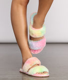 So Fab Banded Fuzzy Slippers are chic ladies' shoes to complete your best 2023 outfits. They come in a variety of trendy women's shoe styles like platforms and dressy low-heels, & are available in wide widths for better comfort.