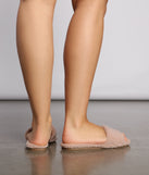 Cozy Moment Sherpa Slides are chic ladies' shoes to complete your best 2023 outfits. They come in a variety of trendy women's shoe styles like platforms and dressy low-heels, & are available in wide widths for better comfort.