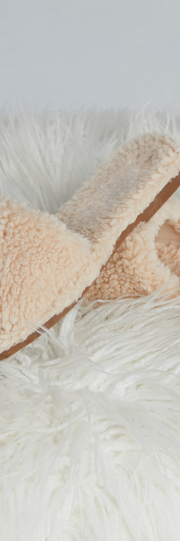 Sweet Dreams Faux Sherpa Sandals are chic ladies' shoes to complete your best 2023 outfits. They come in a variety of trendy women's shoe styles like platforms and dressy low-heels, & are available in wide widths for better comfort.