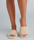 Sweet Dreams Faux Sherpa Sandals are chic ladies' shoes to complete your best 2023 outfits. They come in a variety of trendy women's shoe styles like platforms and dressy low-heels, & are available in wide widths for better comfort.