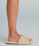 Sweet Dreams Faux Sherpa Sandals are chic ladies' shoes to complete your best 2023 outfits. They come in a variety of trendy women's shoe styles like platforms and dressy low-heels, & are available in wide widths for better comfort.
