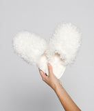 Cozy Life Faux Fur Slippers are chic ladies' shoes to complete your best 2023 outfits. They come in a variety of trendy women's shoe styles like platforms and dressy low-heels, & are available in wide widths for better comfort.