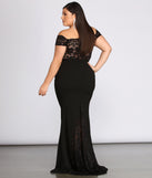 Plus Layla Formal Lace Dress is a stunning choice for a bridesmaid dress or maid of honor dress, and to feel beautiful at Homecoming 2023, fall or winter weddings, formals, & military balls!